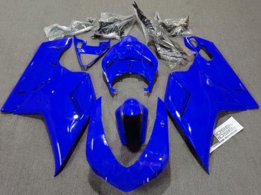 Discount 2007-2014 Glossy Blue Plain Ducati 1098 Motorcycle Fairings Canada