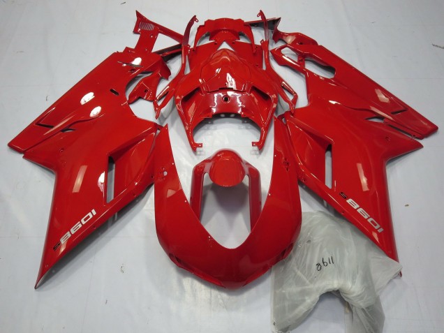 Discount 2007-2014 Red Ducati 1098 Motorcycle Fairings Canada