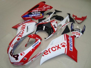 Discount 2007-2014 White Red Blue Glossy Black Valsir Xerox 84 Ducati 848 1098 1198 Motorcycle Fairings Canada