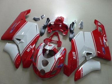 Discount 2003-2004 White Red Air Generali Tim Ducati 749 999 Motorcycle Fairings Canada