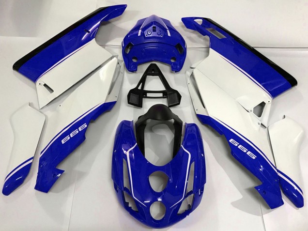 Discount 2003-2004 White Blue Black Ducati 999 Motorcycle Fairings Canada