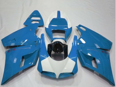 Discount 1993-2005 Light Blue Glossy Black Ducati 916 Motorcycle Fairings Canada