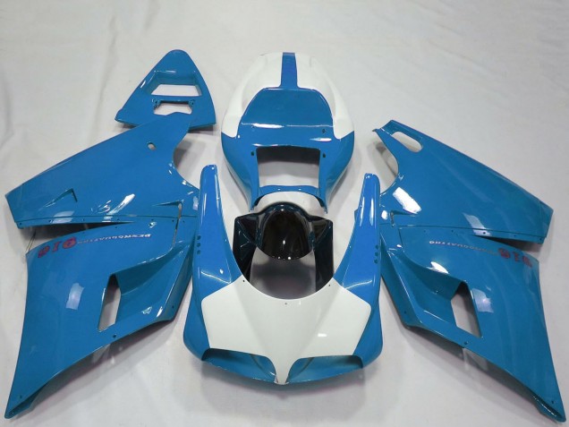 Discount 1993-2005 Light Blue Glossy Black Ducati 916 Motorcycle Fairings Canada