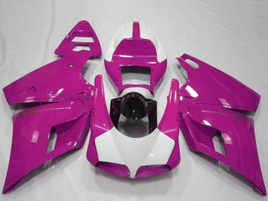 Discount 1993-2005 Pink White Glossy Black Performance Ducati 916 Motorcycle Fairings Canada