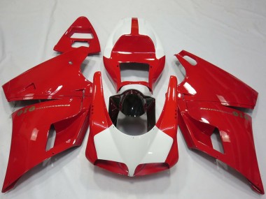 Discount 1993-2005 Red White Glossy Black Performance Ducati 916 Motorcycle Fairings Canada