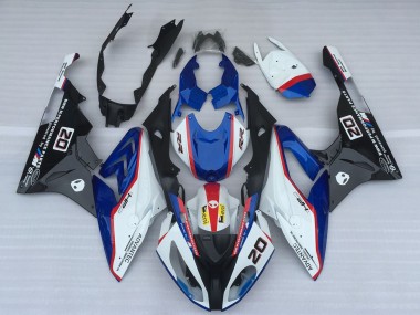 Discount 2017-2018 White Blue Red Glossy Black OEM Style BMW S1000RR Motorcycle Fairings Canada