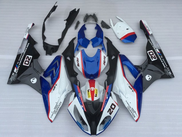 Discount 2017-2018 White Blue Red Glossy Black OEM Style BMW S1000RR Motorcycle Fairings Canada