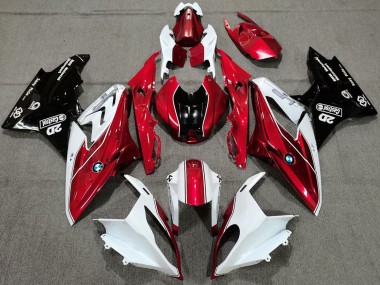 Discount 2017-2018 White Red Glossy Black BMW S1000RR Motorcycle Fairings Canada