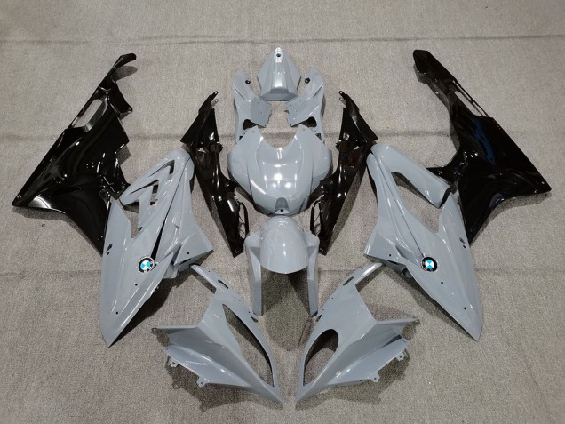 Discount 2015-2016 Nardo Grey Glossy Black BMW S1000RR Motorcycle Fairings Canada
