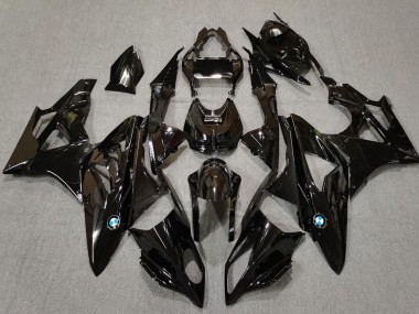 Discount 2009-2014 Glossy Black BMW S1000RR Motorcycle Fairings Canada