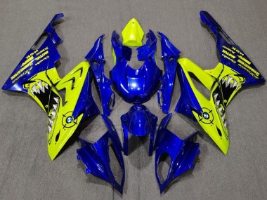 Discount 2009-2014 Yellow Blue Shark BMW S1000RR Motorcycle Fairings Canada