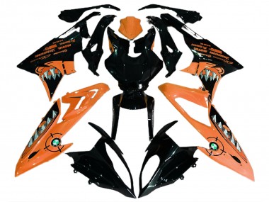 Discount 2015-2016 Orange Glossy Black Shark BMW S1000RR Motorcycle Fairings Canada