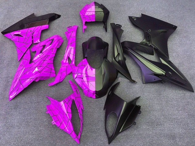 Discount 2015-2016 Pink Matte Black Split BMW S1000RR Motorcycle Fairings Canada