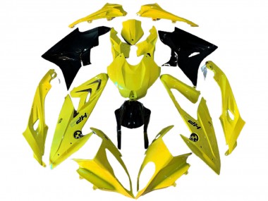 Discount 2009-2014 Yellow Glossy Black HP BMW S1000RR Motorcycle Fairings Canada