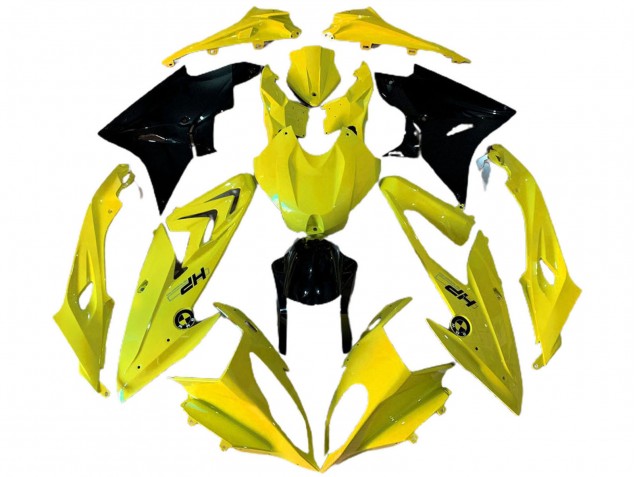 Discount 2009-2014 Yellow Glossy Black HP BMW S1000RR Motorcycle Fairings Canada