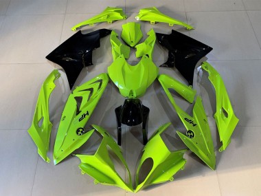 Discount 2009-2014 High Viz Yellow Glossy Black HP BMW S1000RR Motorcycle Fairings Canada