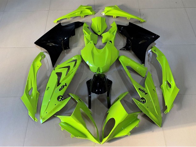 Discount 2009-2014 High Viz Yellow Glossy Black HP BMW S1000RR Motorcycle Fairings Canada