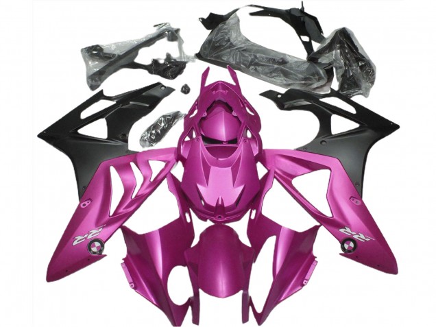 Discount 2009-2014 Hot Pink Matte Black BMW S1000RR Motorcycle Fairings Canada