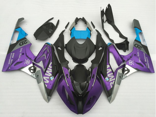 Discount 2017-2018 Silver Purple Blue Matte Black BMW S1000RR Motorcycle Fairings Canada