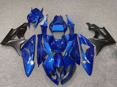 Discount 2009-2014 Blue Matte Black BMW S1000RR Motorcycle Fairings Canada