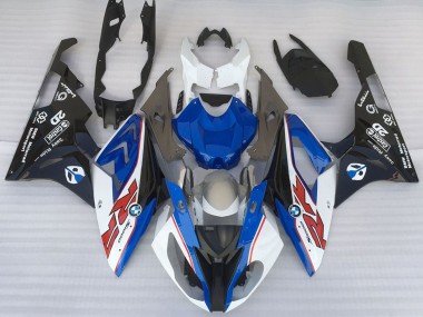 Discount 2015-2016 White Blue Matte Black OEM Style BMW S1000RR Motorcycle Fairings Canada