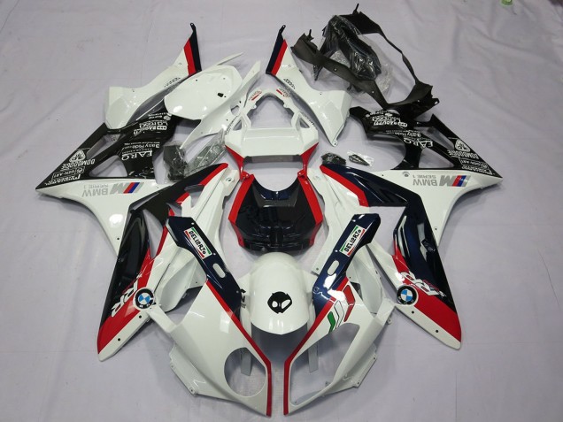Discount 2009-2014 White Red Glossy Black BMW S1000RR Motorcycle Fairing Kits Canada