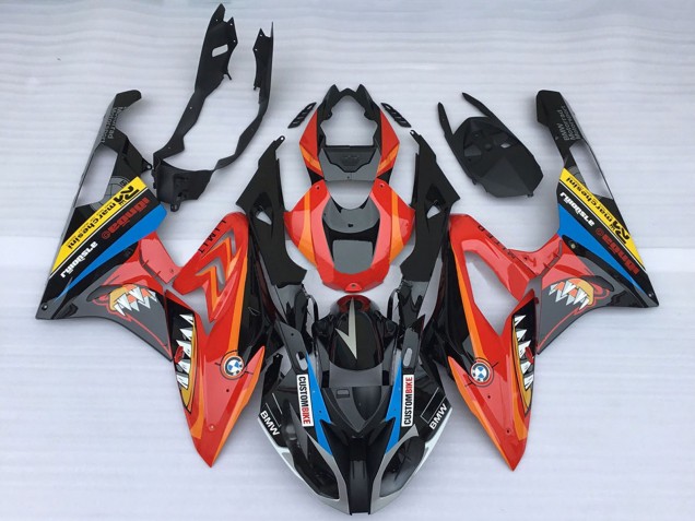 Discount 2015-2016 Red Glossy Black Shark BMW S1000RR Motorcycle Fairings Canada