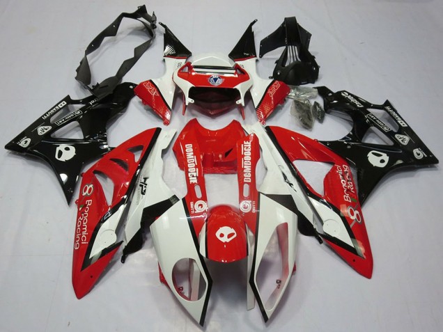 Discount 2009-2014 White Red Glossy Black BMW S1000RR Motorcycle Fairing Canada