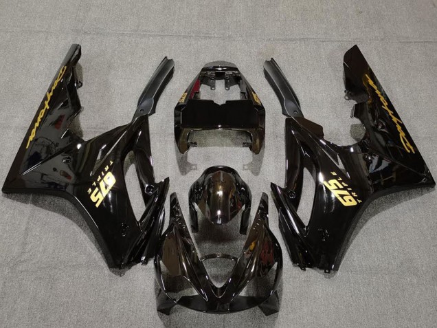 Discount 2006-2008 Glossy Black Gold Decals Triumph Daytona 675 Motorcycle Fairings Canada