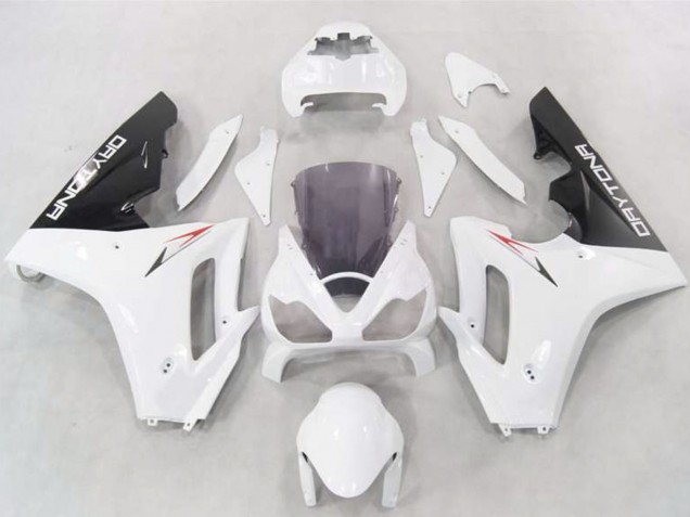 Discount 2006-2008 White Glossy Black Triumph Daytona 675 Motorcycle Fairings Canada