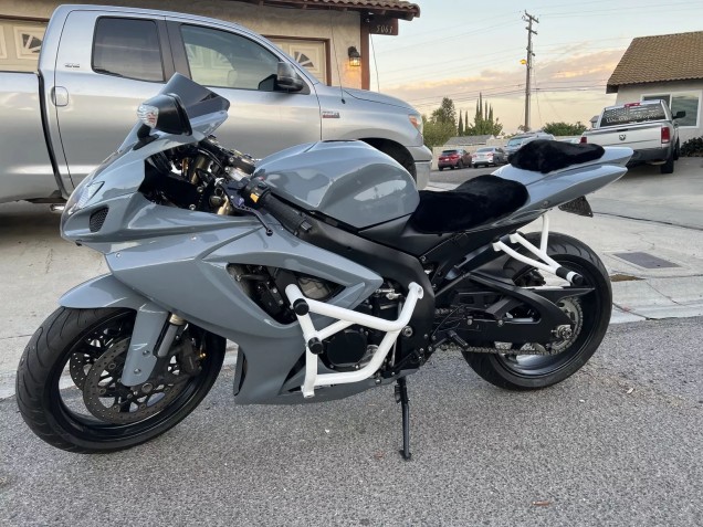 Discount 2006-2007 Nardo Grey Suzuki GSXR 600 / GSXR 750 Motorcycle Fairing Kits Canada