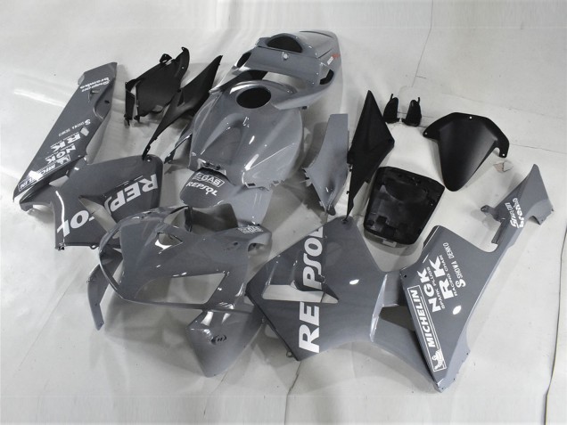 Discount 2005-2006 Nardo Grey White Repsol Honda CBR600RR Motorcycle Fairings Canada