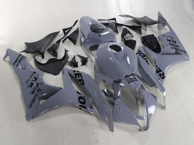 Discount 2007-2008 Nardo Grey Black Repsol Honda CBR600RR Motorcycle Fairings Canada
