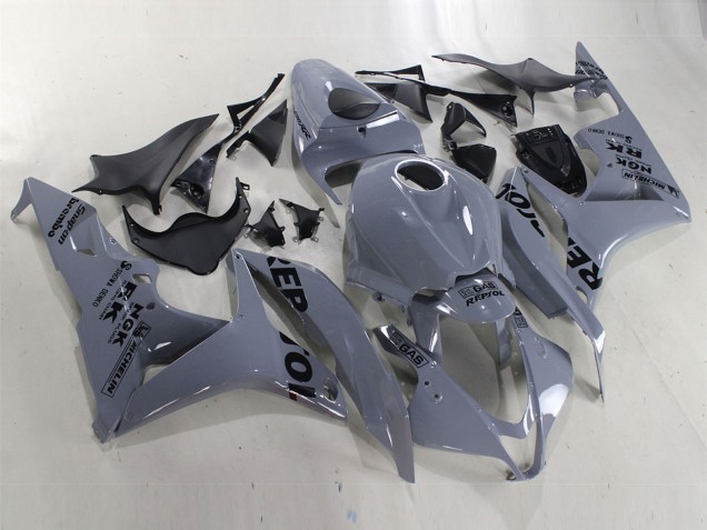 Discount 2007-2008 Nardo Grey Black Repsol Honda CBR600RR Motorcycle Fairings Canada