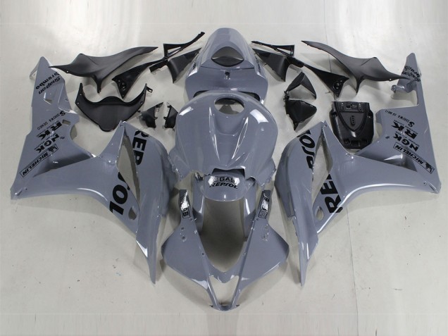 Discount 2007-2008 Nardo Grey Black Repsol Honda CBR600RR Motorcycle Fairings Canada