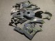 Discount 2009-2012 Dark Nardo Grey Yellow Honda CBR600RR Motorcycle Fairings Canada