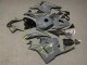 Discount 2009-2012 Dark Nardo Grey Yellow Honda CBR600RR Motorcycle Fairings Canada