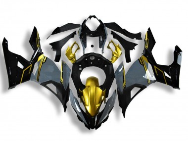 Discount 2018-2024 Nardo Grey Gold Black Kawasaki Ninja 400 Motorcycle Fairings Canada