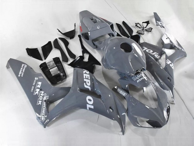 Discount 2006-2007 Nardo Grey White Repsol Honda CBR1000RR Motorcycle Fairings Canada