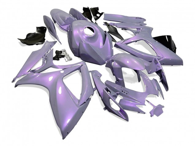 Discount 2006-2007 Chameleon Grey Dazz Pearl Purple Suzuki GSXR 600 / GSXR 750 Motorcycle Fairings Canada