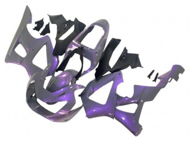 Discount 2000-2001 Chameleon Grey Dazz Pearl Purple Honda CBR900RR 929 Motorcycle Fairings Canada