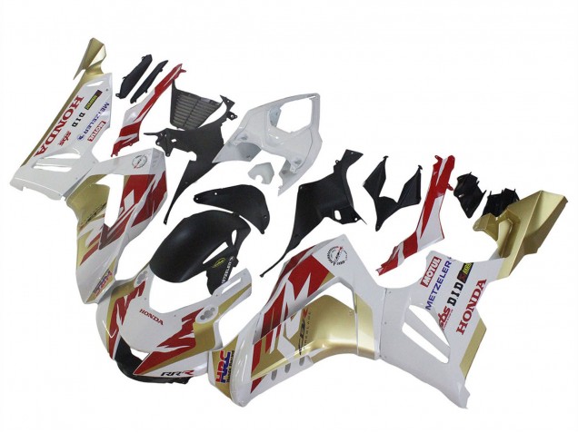Discount 2020-2023 White Red Gold Motul HRC Honda CBR1000RR-R Motorcycle Fairings Canada