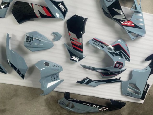 Discount 2020-2023 Nardo Grey Glossy Black HRC 9 Honda CBR1000RR-R Motorcycle Fairings Canada