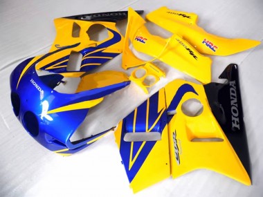 Discount 1987-1989 Yellow Blue Glossy Black Honda CBR400RR NC23 Motorcycle Fairings Canada