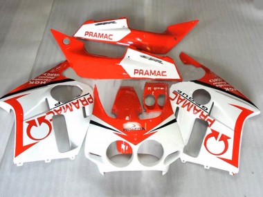 Discount 1987-1989 Orange White Pramac Honda CBR400RR NC23 Motorcycle Fairings Canada
