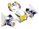 Discount 1987-1989 White Yellow Blue Rothmans Honda CBR400RR NC23 Motorcycle Fairings Canada