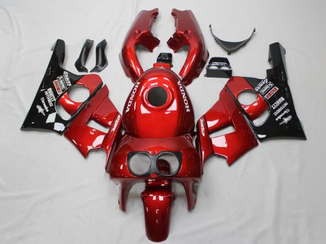 Discount 1990-1999 Red Glossy Black Honda CBR400RR NC29 Motorcycle Fairings Canada