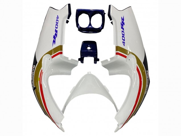 Discount 1990-1999 White Gold Red Dark Blue Rothmans Honda CBR400RR NC29 Motorcycle Fairings Canada