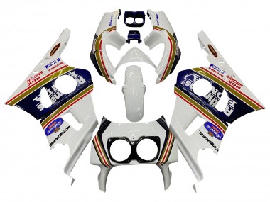Discount 1990-1999 White Gold Red Dark Blue Rothmans Honda CBR400RR NC29 Motorcycle Fairings Canada