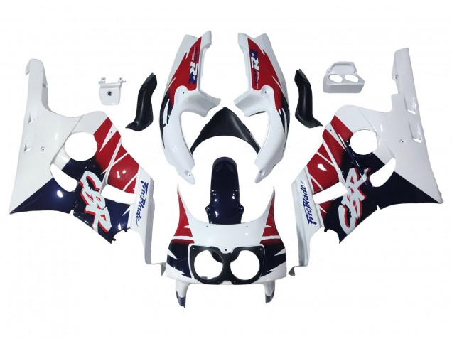 Discount 1990-1999 White Red Dark Blue Fireblade Honda CBR400RR NC29 Motorcycle Fairings Canada